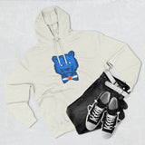 BRONCO - Blue Bear - Unisex Graphic Fleece Hoodie, Cozy Sweatshirt UNI