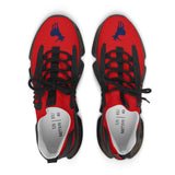 ZeLimited Female Elk Silhouette Women's Mesh Sneakers (Red 2)