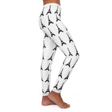 PARIZ Eiffel Tower Leggings (white with black)