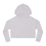 Blue Bear Cropped Hoodie