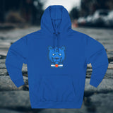 BRONCO - Blue Bear - Unisex Graphic Fleece Hoodie, Cozy Sweatshirt UNI