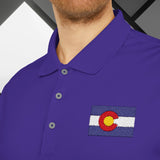Embroidery Colorado flag - Men's polo