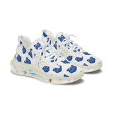 Blue Bear Women's Athletic (White background)