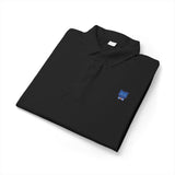 Embroidered Blue Bear Men's Performance Polo
