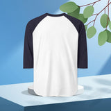 BLUE BEAR men's Raglan Tee, Graphic Shirt, Perfect for every Day, Unique Gift for Him Casual Wear, Apparel