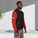 Colorado Blue Bear Letterman Jacket, Unisex Varsity Style, Perfect for Sports Fans, College Events, Casual Wear, Gifts for Him/Her