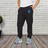 Colorado Blue Bear Cozy Unisex Fleece Joggers - Casual Wear, Comfortable Loungewear, Pants for Gym, Home, Travel, Gifting