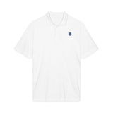 Embroidered Blue Bear Men's Performance Polo