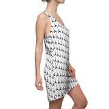 PARIZ - Women's All Over Eiffel Tower Dress