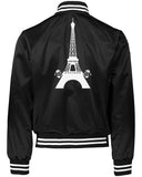 PARIZ Eiffel Tower Baseball Women's Jacket