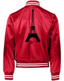 PARIZ Eiffel Tower Baseball Men's Jacket