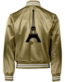 PARIZ Eiffel Tower Baseball Men's Jacket