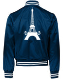 PARIZ Eiffel Tower Baseball Men's Jacket