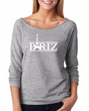 PARIZ Women's French Terry Sweater