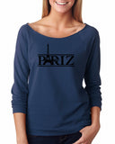 PARIZ Women's French Terry Sweater