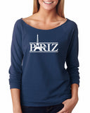 PARIZ Women's French Terry Sweater