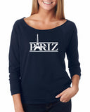 PARIZ Women's French Terry Sweater