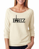 PARIZ Women's French Terry Sweater