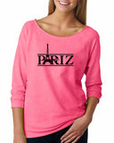 PARIZ Women's French Terry Sweater
