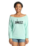 PARIZ Women's French Terry Sweater