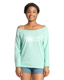 PARIZ Women's French Terry Sweater
