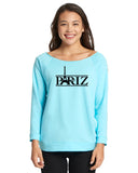 PARIZ Women's French Terry Sweater