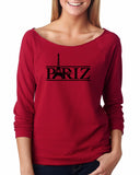 PARIZ Women's French Terry Sweater