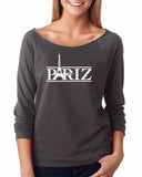 PARIZ Women's French Terry Sweater