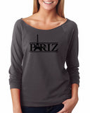 PARIZ Women's French Terry Sweater