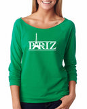 PARIZ Women's French Terry Sweater