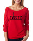 PARIZ Women's French Terry Sweater