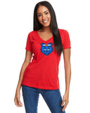 BLUE BEAR Woman's V-Neck