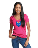 BLUE BEAR Woman's V-Neck