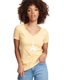 PARIZ Eiffel Tower Women's V-Neck