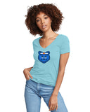 BLUE BEAR Woman's V-Neck