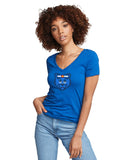 BLUE BEAR Woman's V-Neck